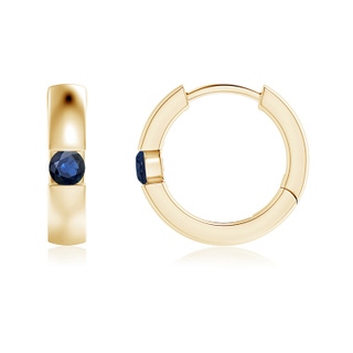 Round AA Blue Sapphire