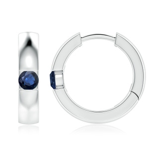 Round AA Blue Sapphire