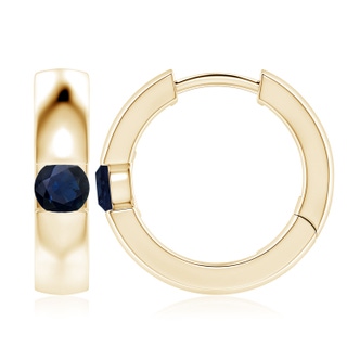 Round A Blue Sapphire