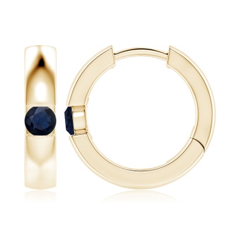 Round A Blue Sapphire