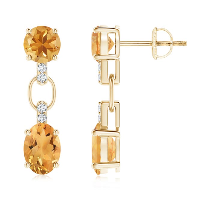 A - Citrine / 2.48 CT / 14 KT Yellow Gold