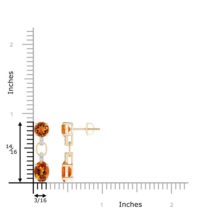 AAAA - Citrine / 2.48 CT / 14 KT Yellow Gold