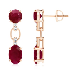 Oval A Ruby