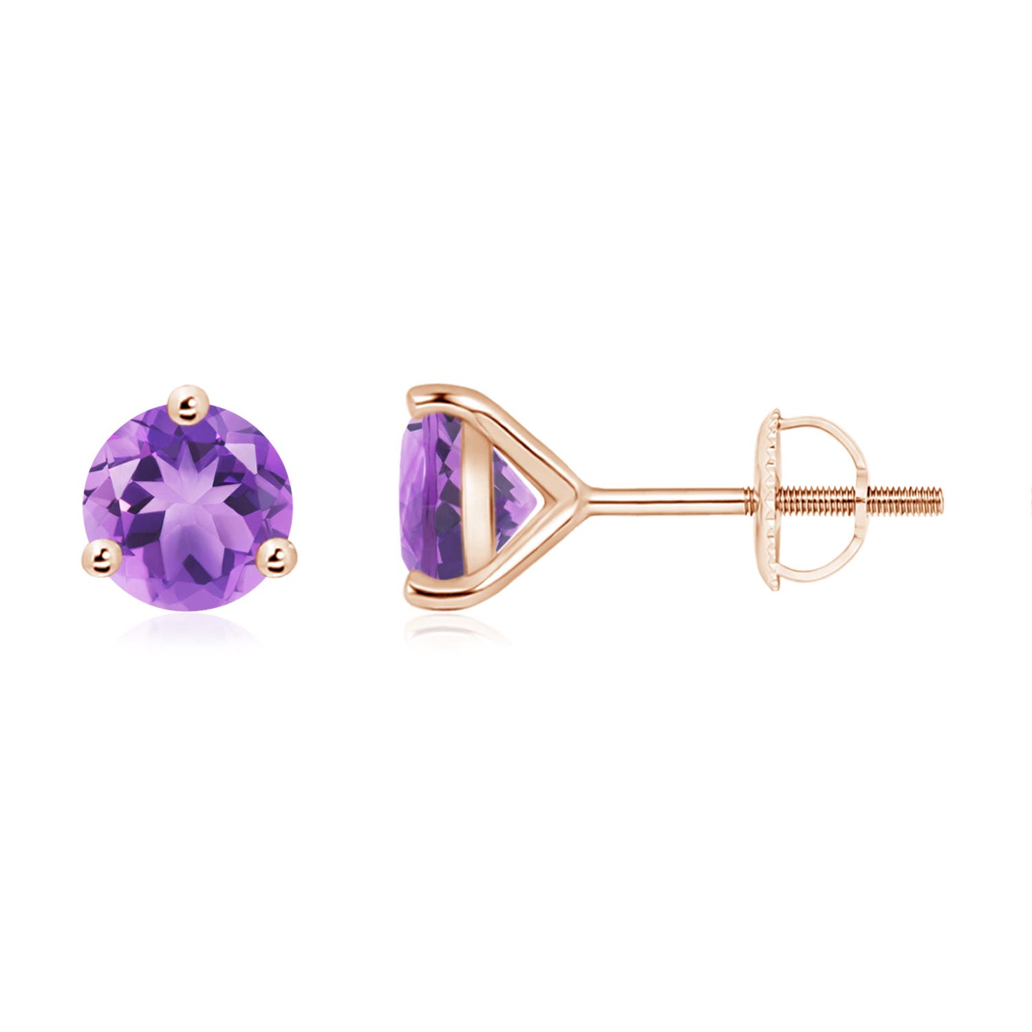 A - Amethyst / 1.6 CT / 14 KT Rose Gold