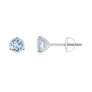 Round A Aquamarine