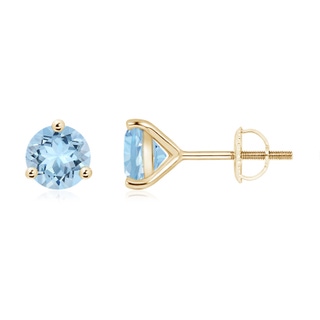 Round AAA Aquamarine