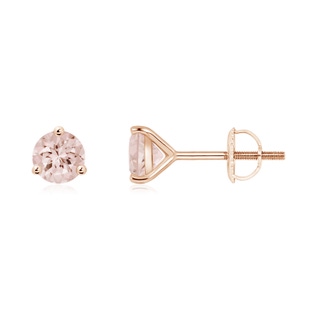 Round AA Morganite