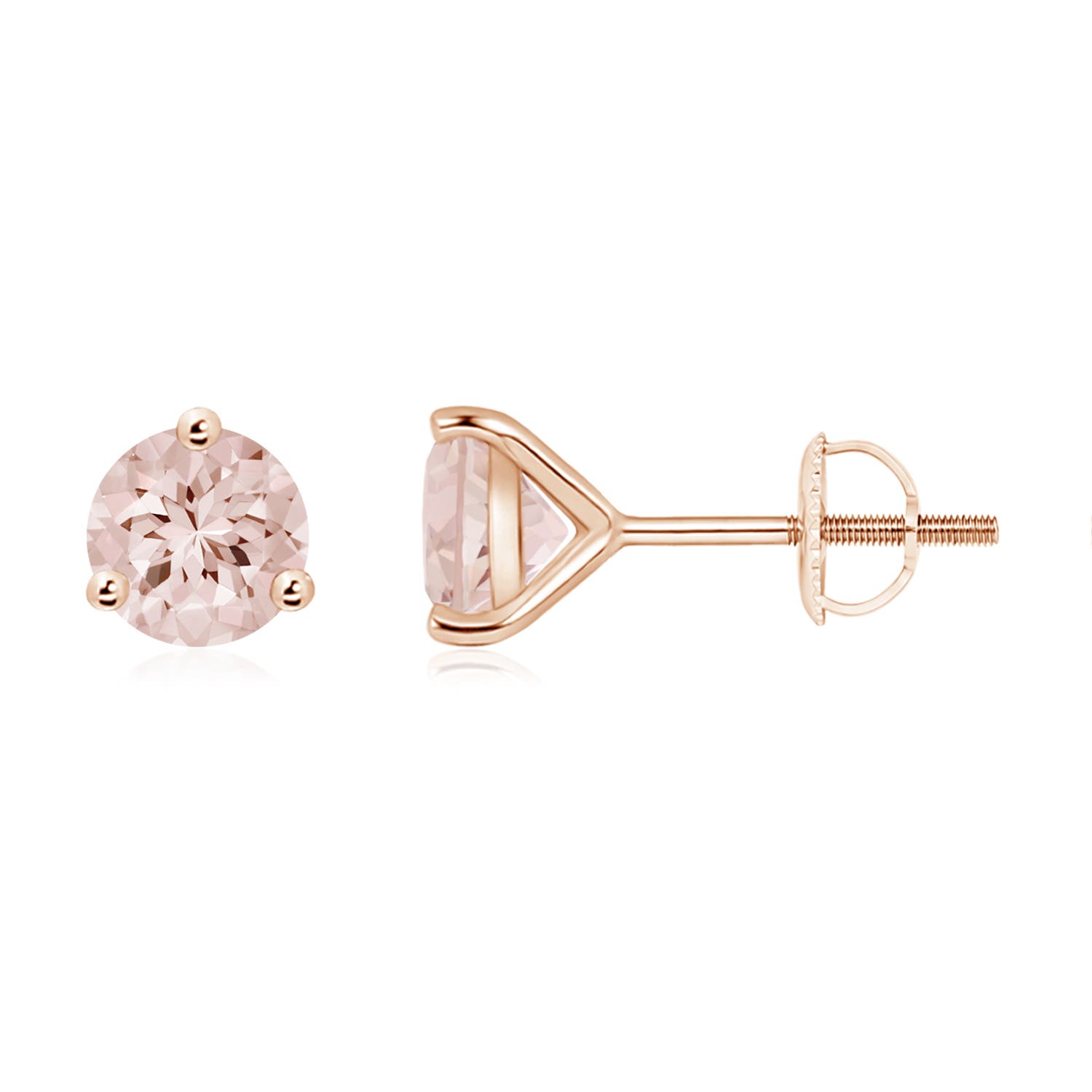 AA - Morganite / 1.4 CT / 14 KT Rose Gold