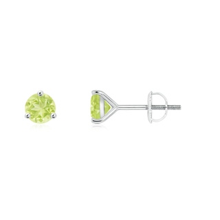 Round A Peridot