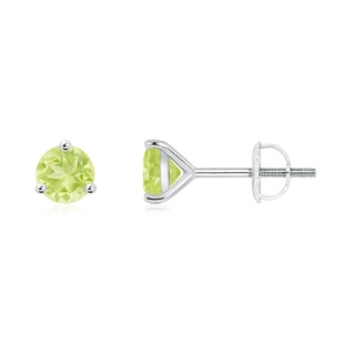 Round A Peridot