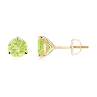 Round A Peridot