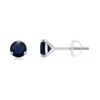 Round A Blue Sapphire