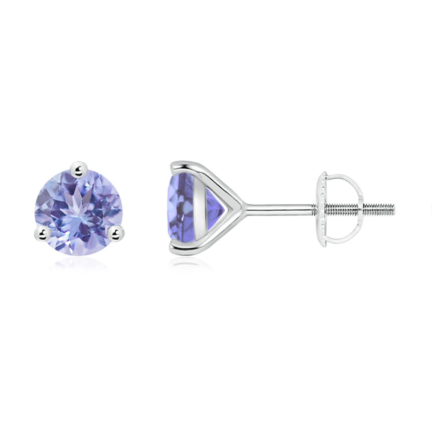 A - Tanzanite / 1.8 CT / 14 KT White Gold