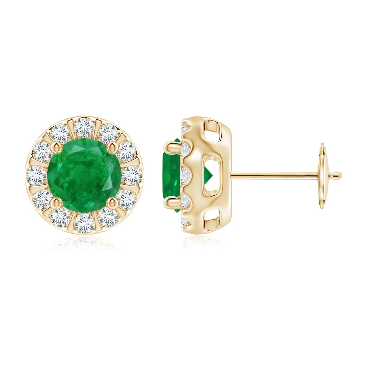 AA - Emerald / 1.93 CT / 14 KT Yellow Gold