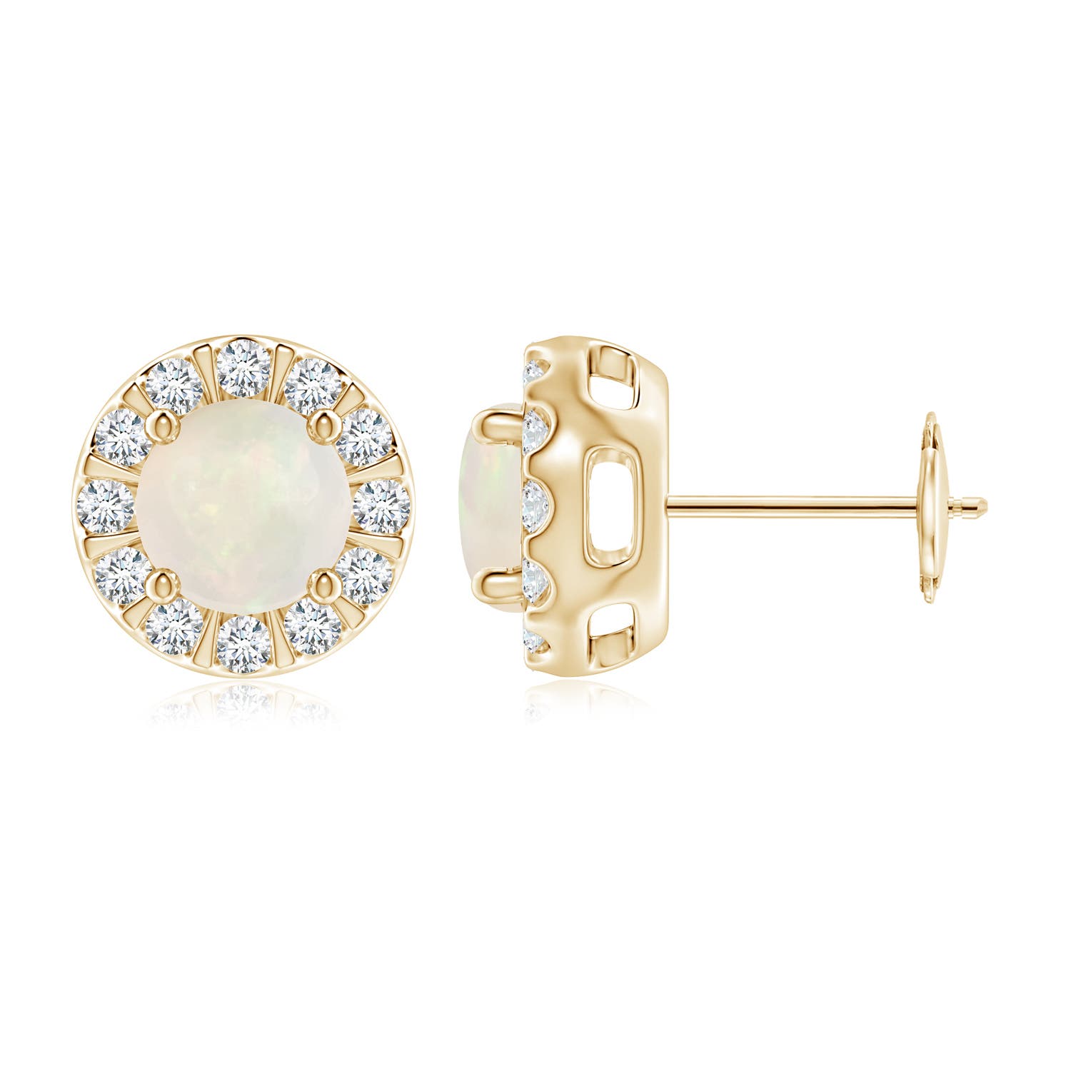 A - Opal / 1.43 CT / 14 KT Yellow Gold