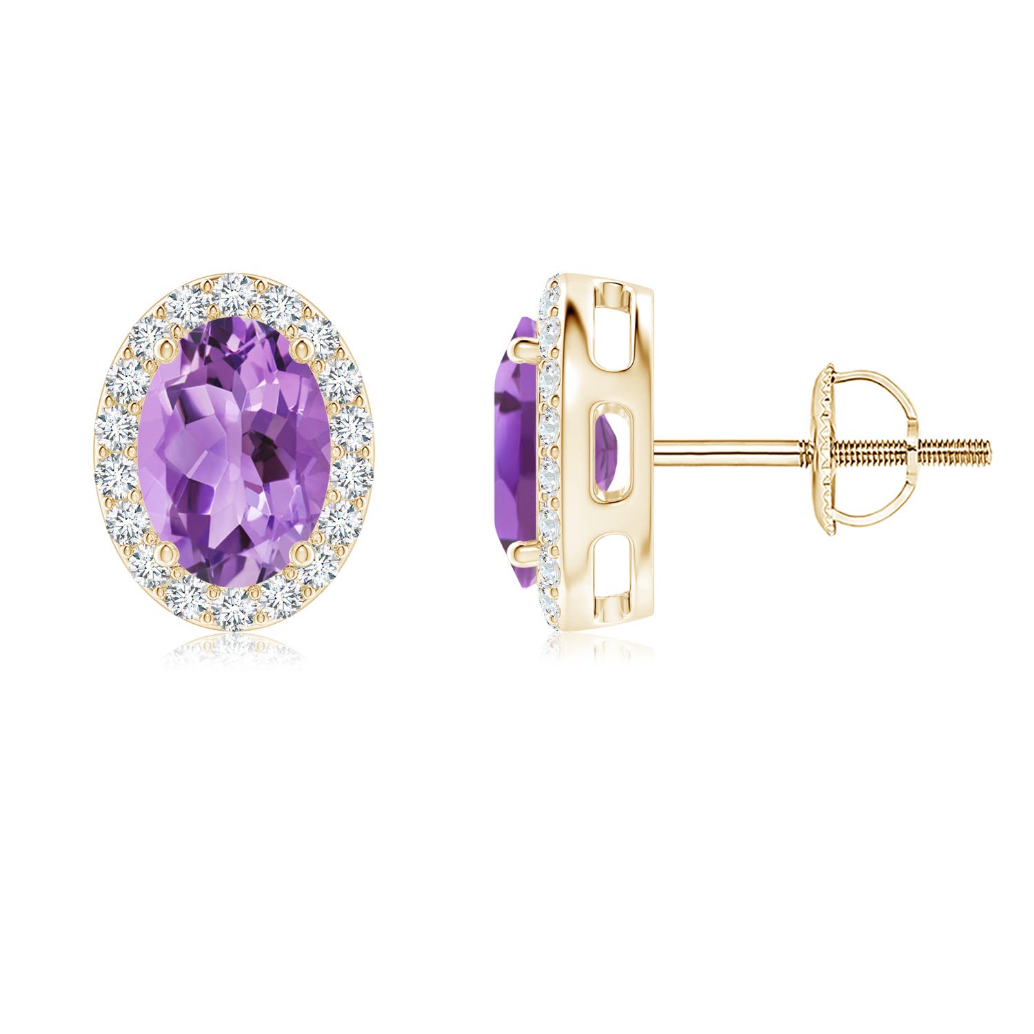 A - Amethyst / 1.69 CT / 14 KT Yellow Gold