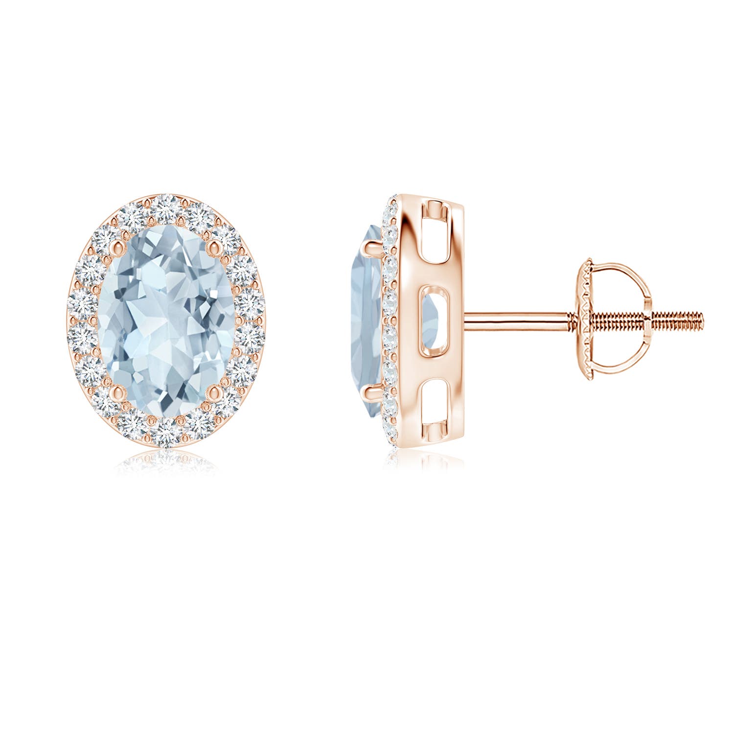 A - Aquamarine / 1.49 CT / 14 KT Rose Gold