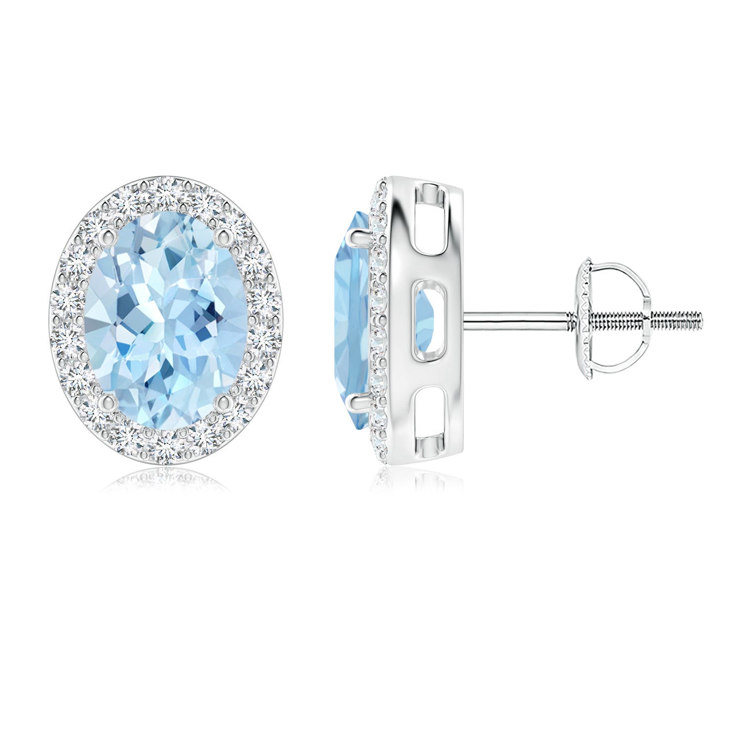 AAA - Aquamarine / 2.36 CT / 14 KT White Gold