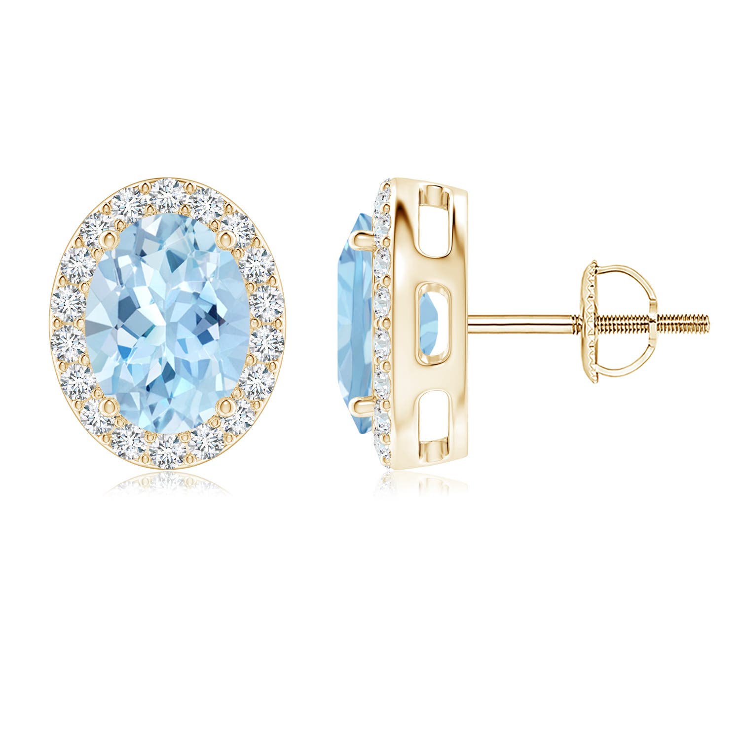 AAA - Aquamarine / 2.36 CT / 14 KT Yellow Gold