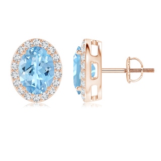 Oval AAAA Aquamarine