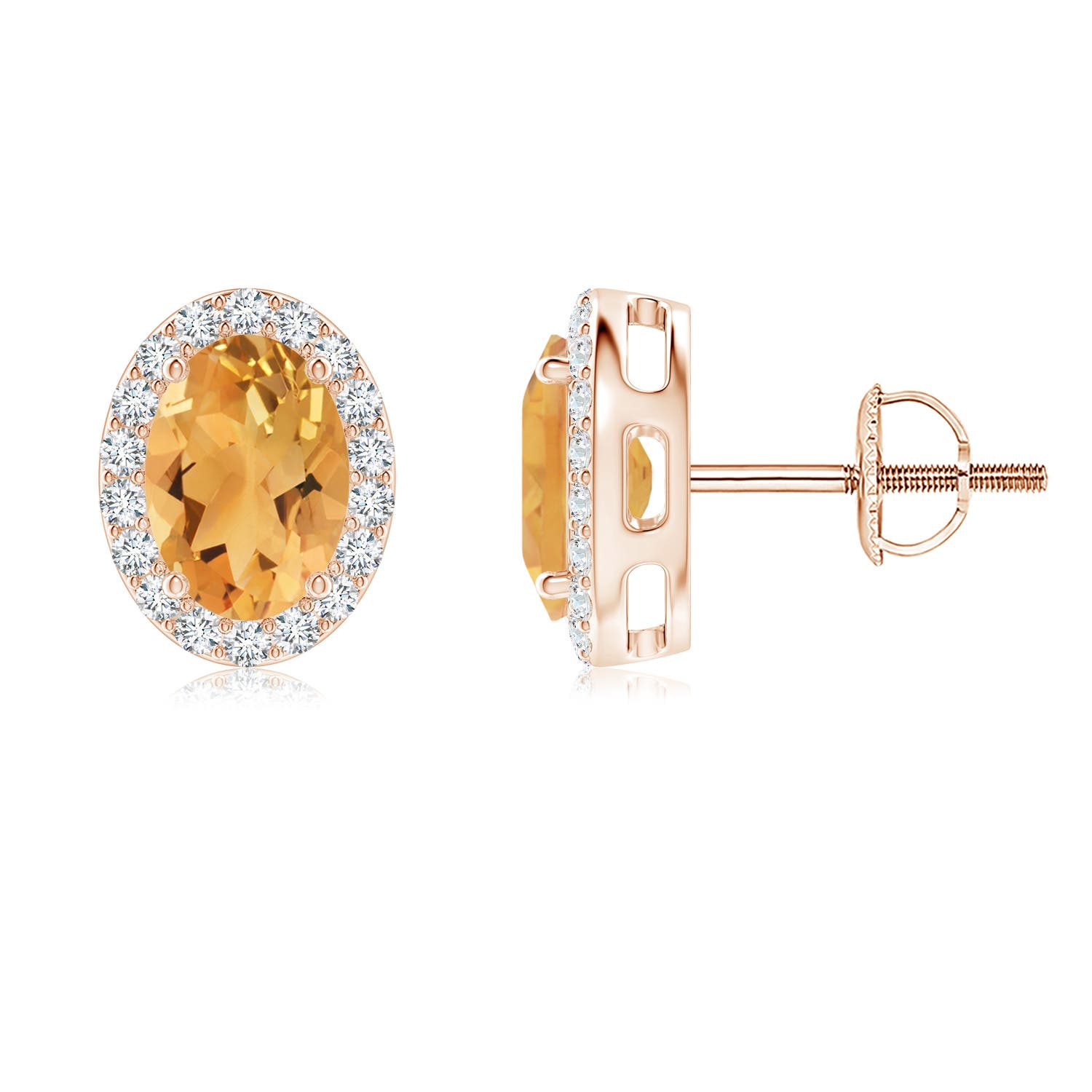 A - Citrine / 1.79 CT / 14 KT Rose Gold