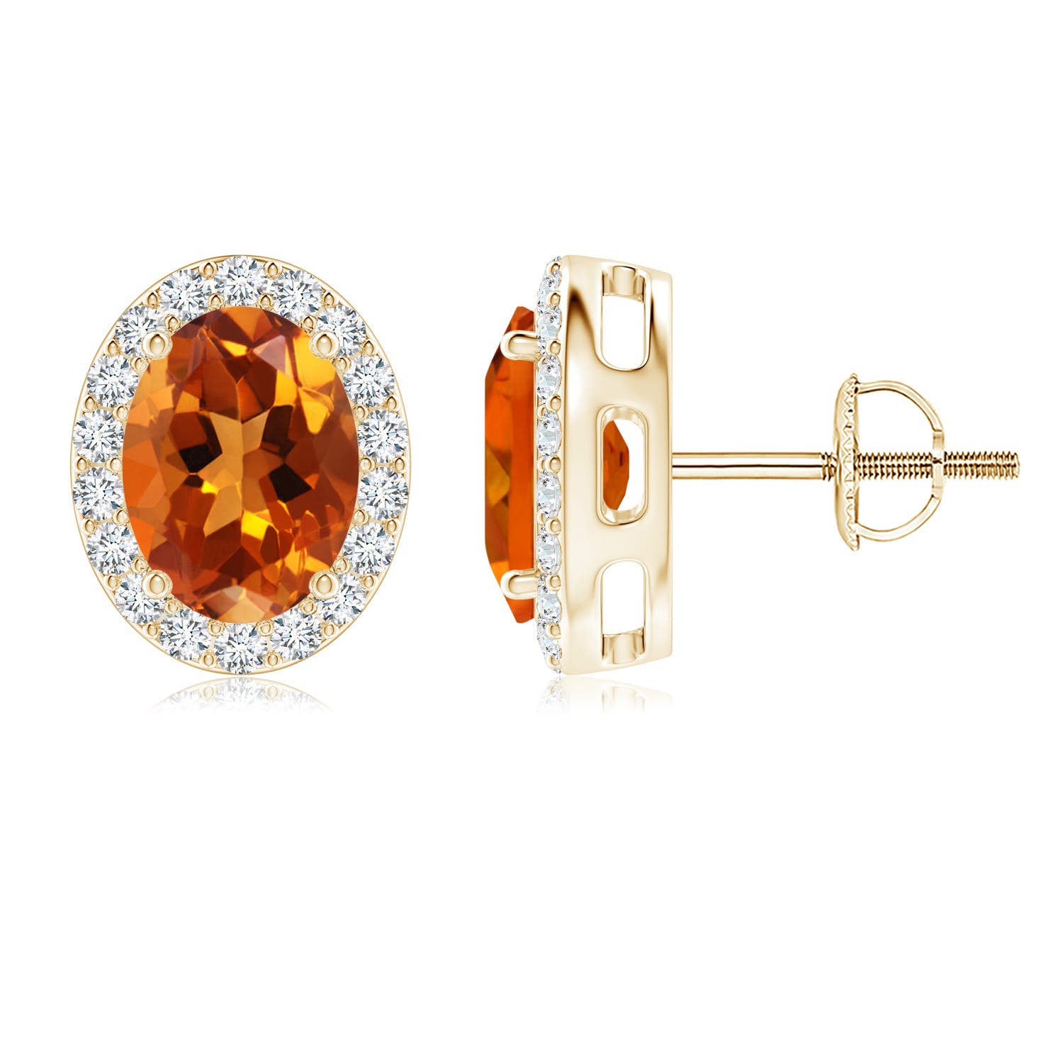 AAAA - Citrine / 2.56 CT / 14 KT Yellow Gold