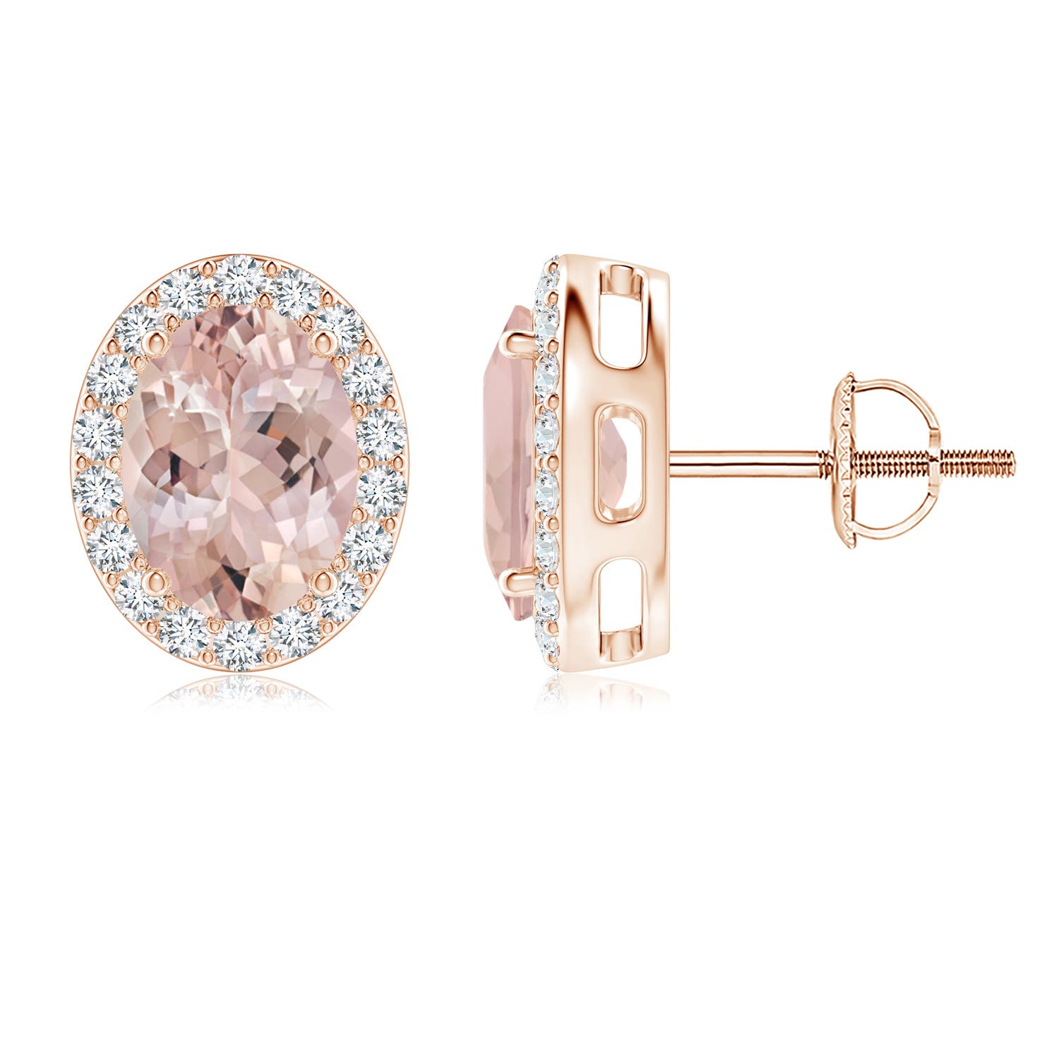 AA - Morganite / 2.56 CT / 14 KT Rose Gold