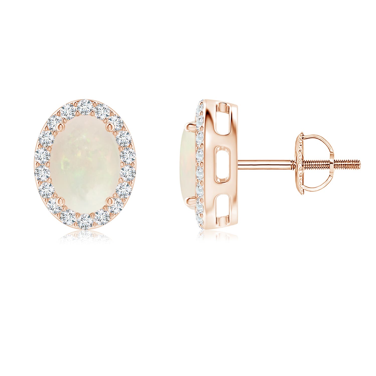 A - Opal / 1.19 CT / 14 KT Rose Gold