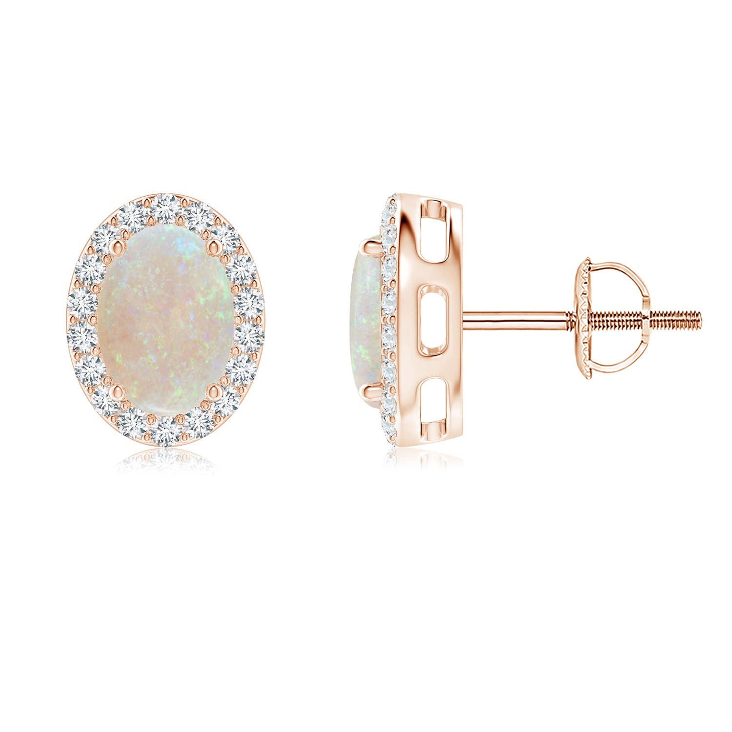 AA - Opal / 1.19 CT / 14 KT Rose Gold