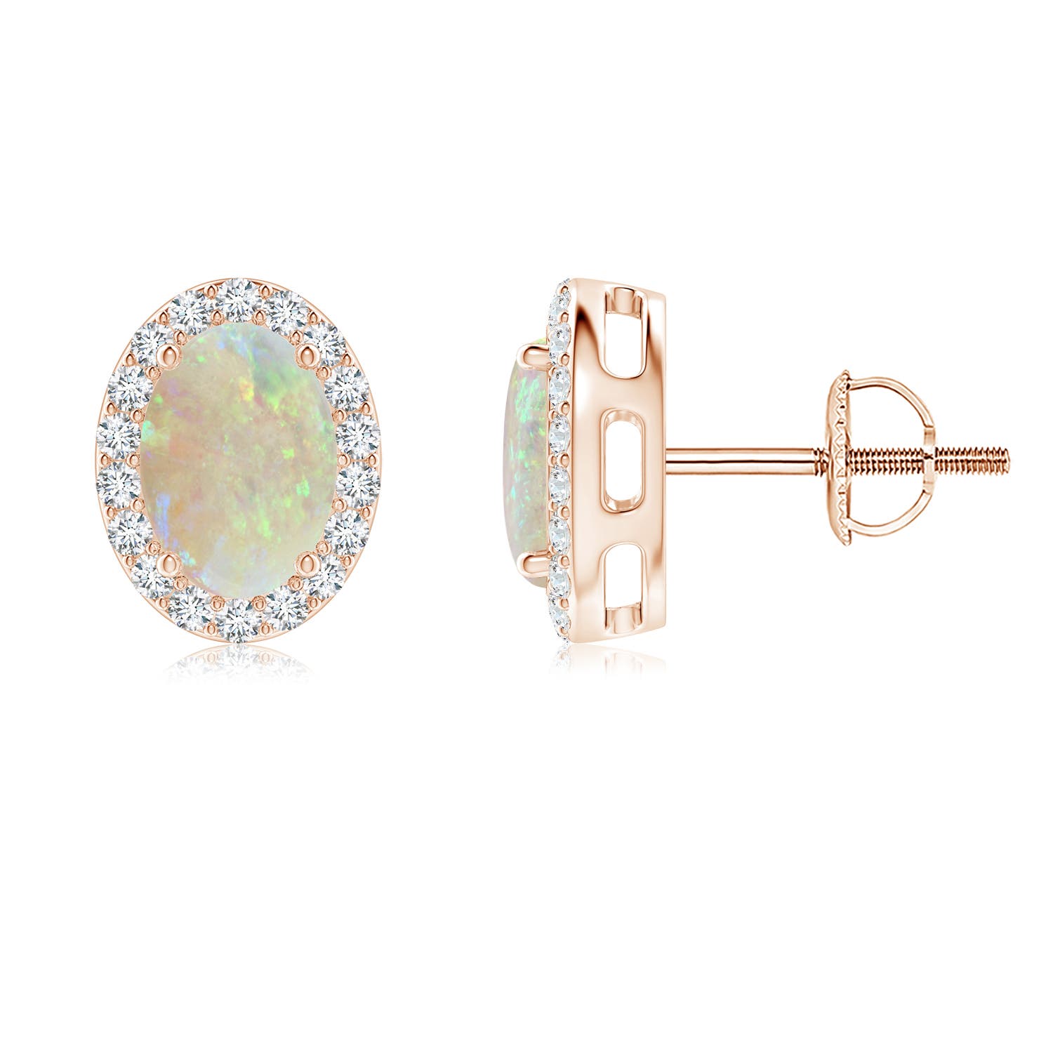 AAA - Opal / 1.19 CT / 14 KT Rose Gold