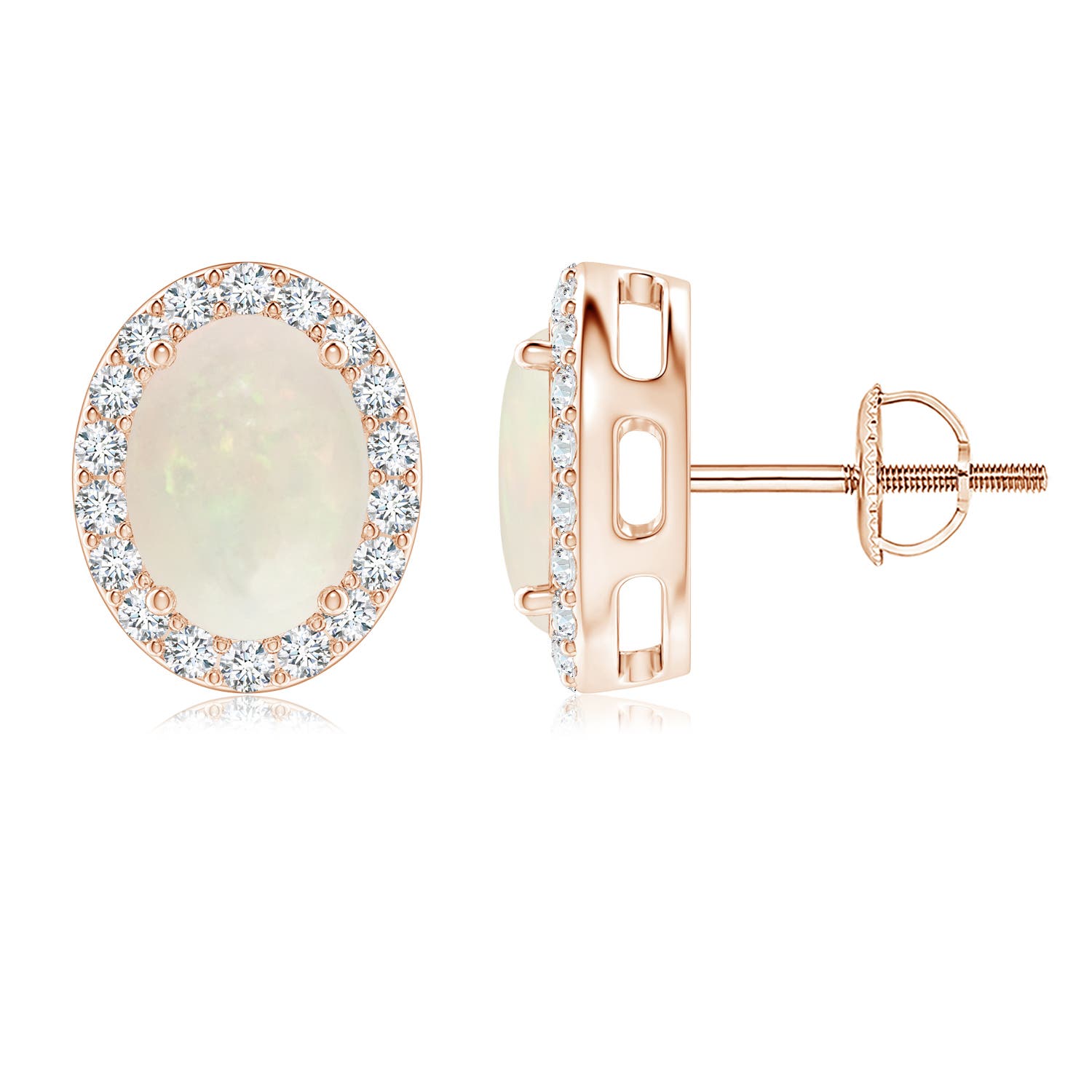 A - Opal / 1.96 CT / 14 KT Rose Gold