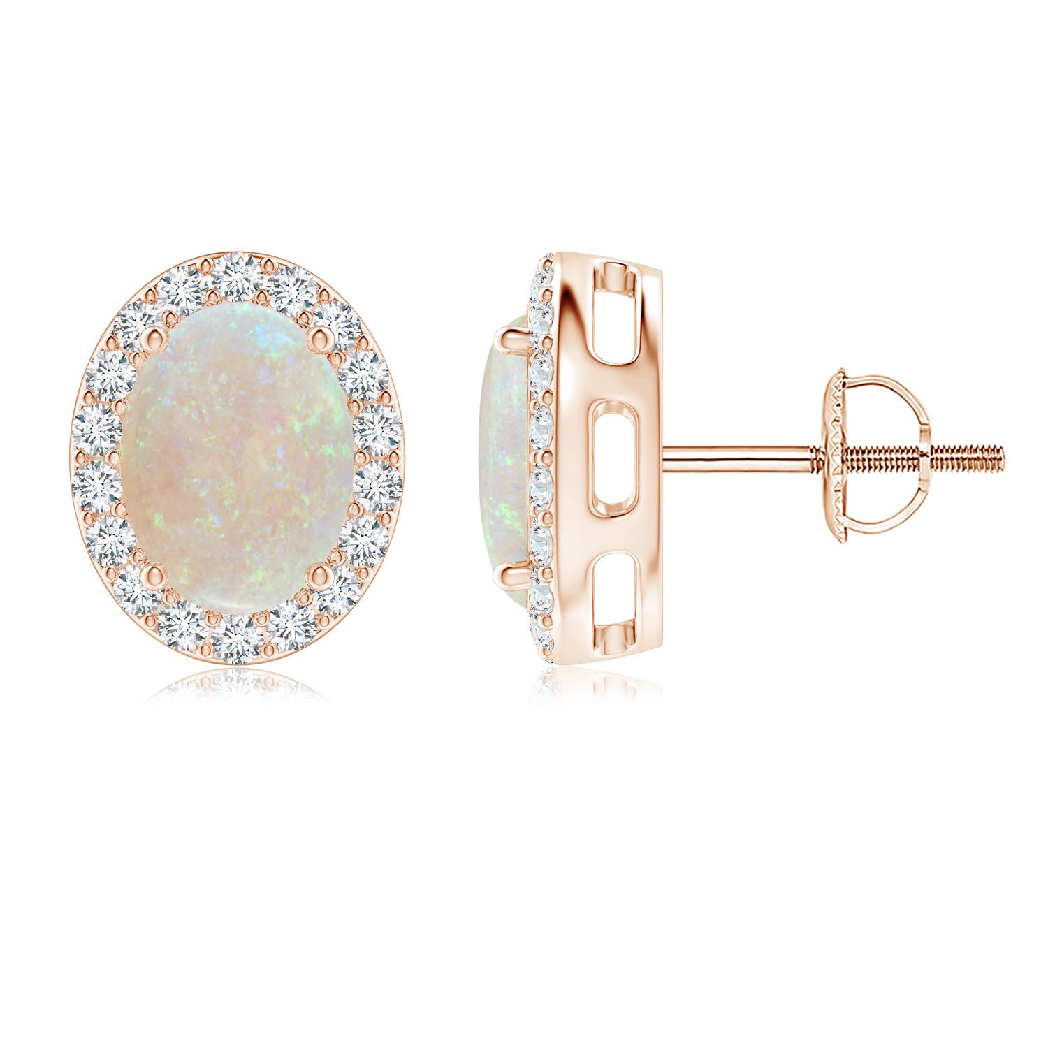 AA - Opal / 1.96 CT / 14 KT Rose Gold