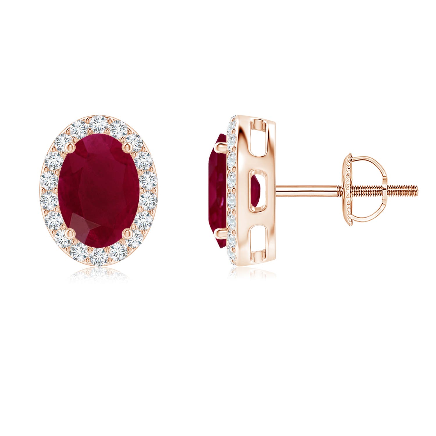 A - Ruby / 2.29 CT / 14 KT Rose Gold