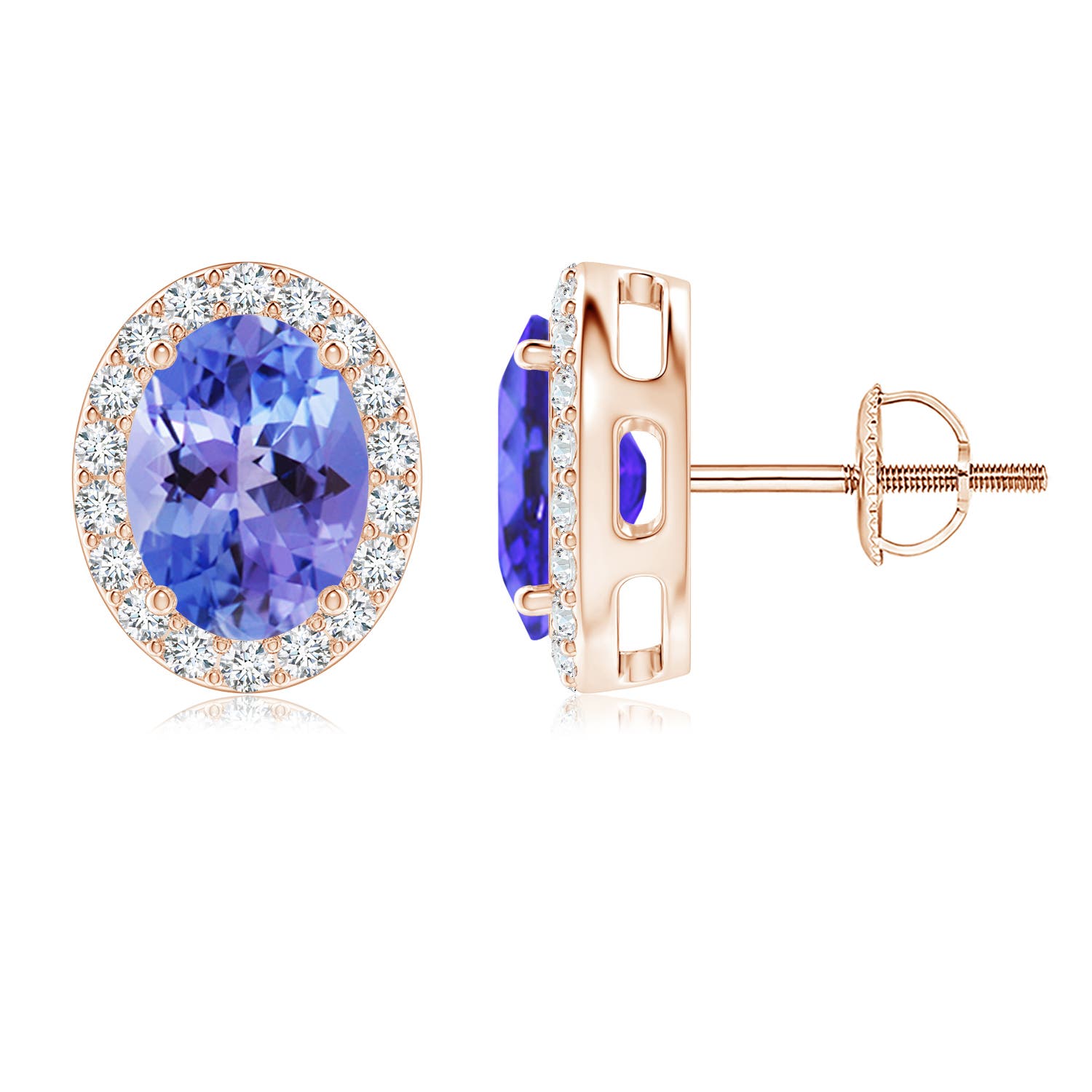 AA - Tanzanite / 2.86 CT / 14 KT Rose Gold