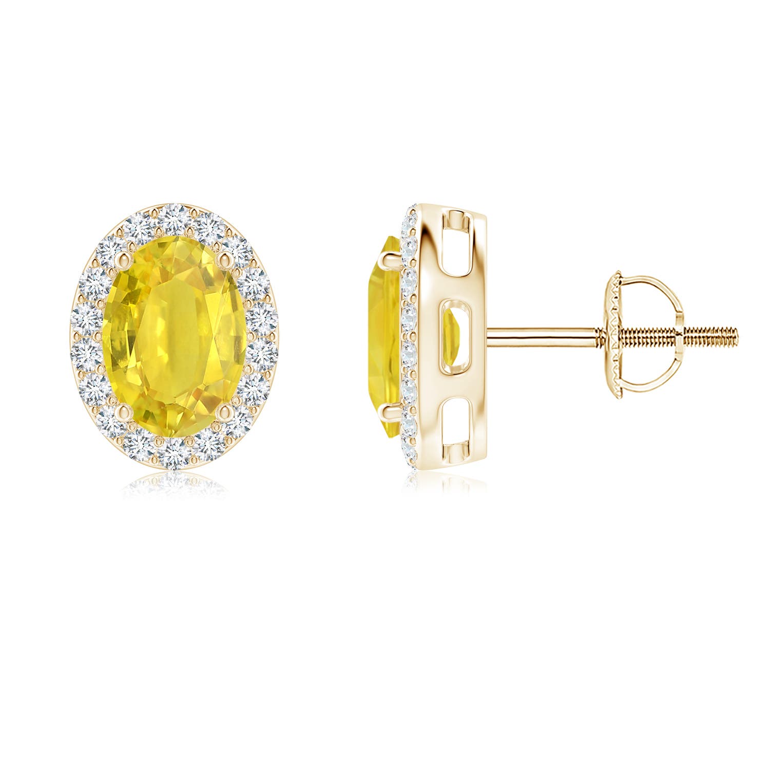 AA - Yellow Sapphire / 2.29 CT / 14 KT Yellow Gold