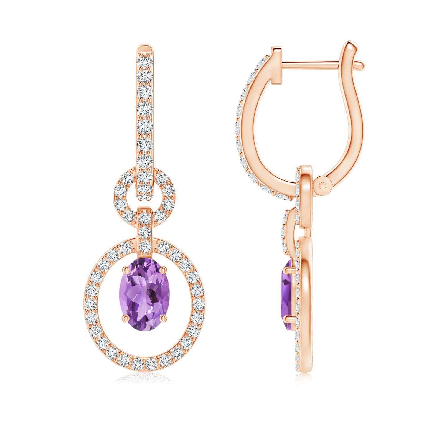 A - Amethyst / 1.35 CT / 14 KT Rose Gold