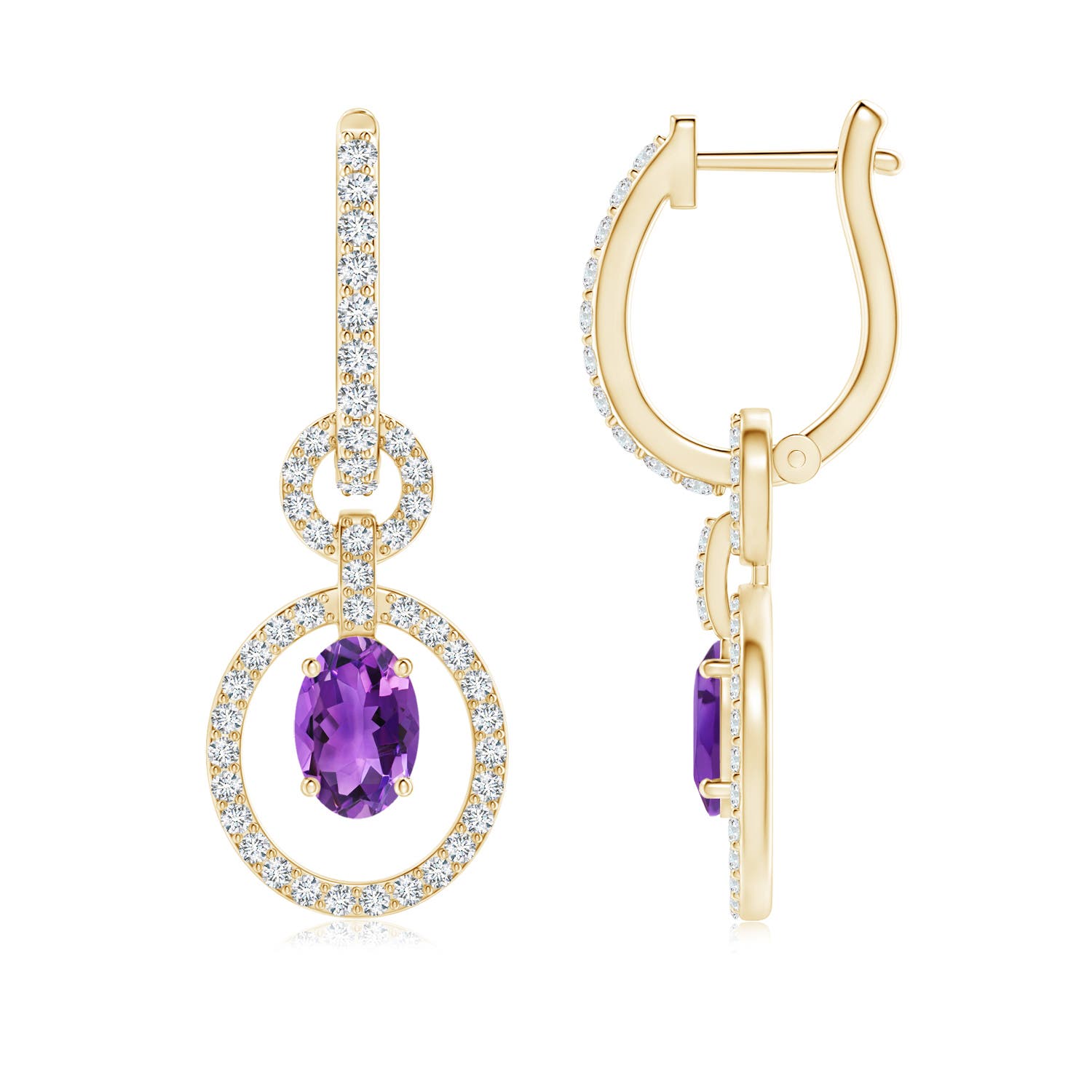 AAA - Amethyst / 1.35 CT / 14 KT Yellow Gold