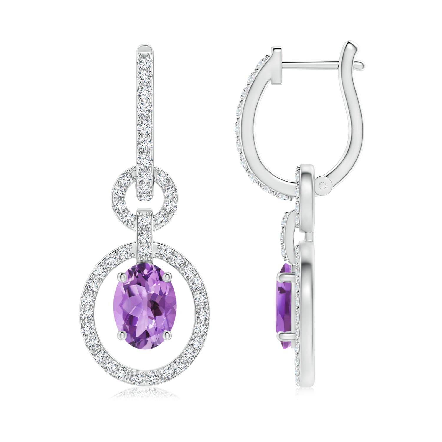 A - Amethyst / 2.02 CT / 14 KT White Gold