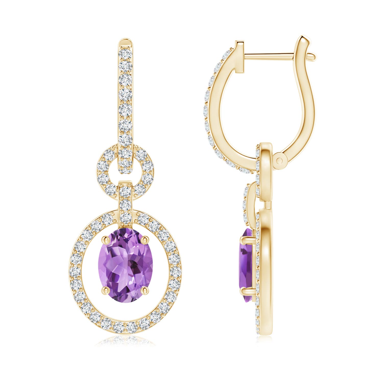 A - Amethyst / 2.02 CT / 14 KT Yellow Gold