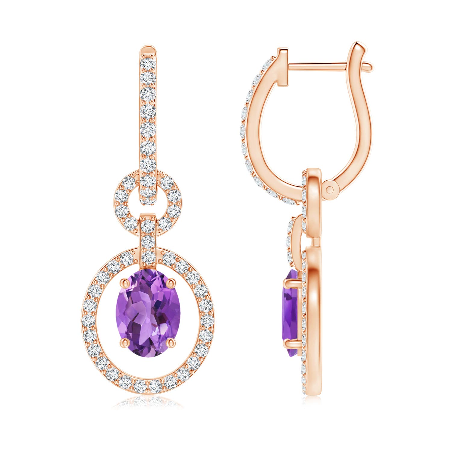 AA - Amethyst / 2.02 CT / 14 KT Rose Gold