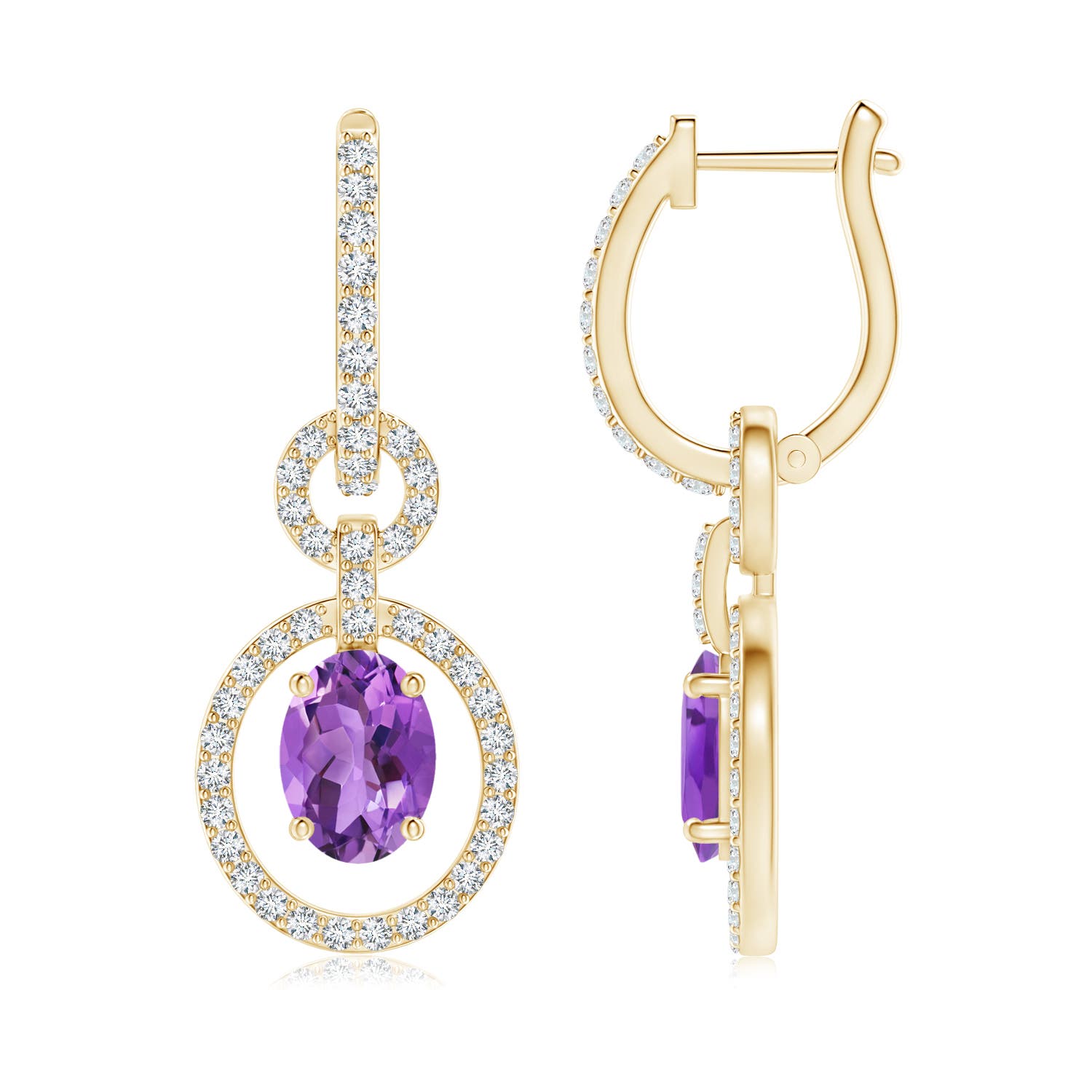 AA - Amethyst / 2.02 CT / 14 KT Yellow Gold