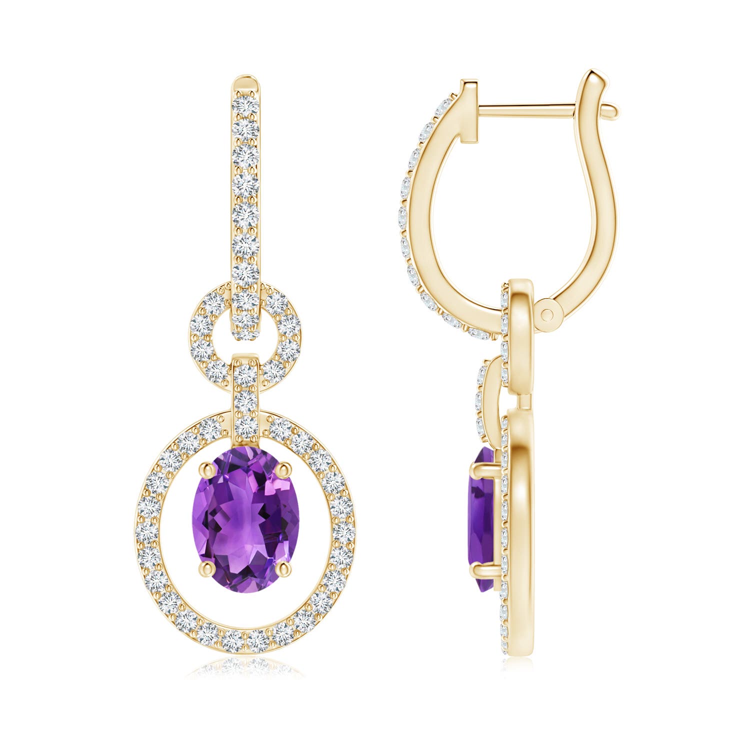 AAA - Amethyst / 2.02 CT / 14 KT Yellow Gold