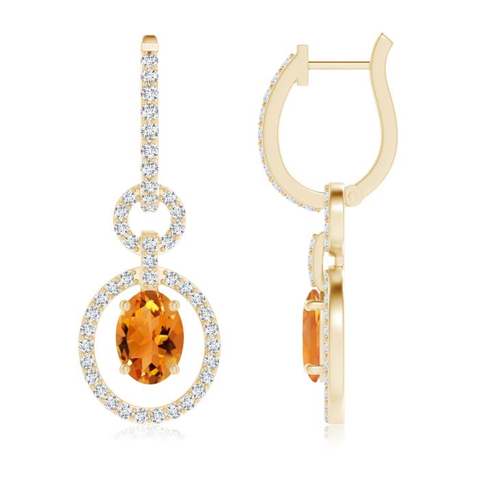 AAA - Citrine / 2.12 CT / 14 KT Yellow Gold