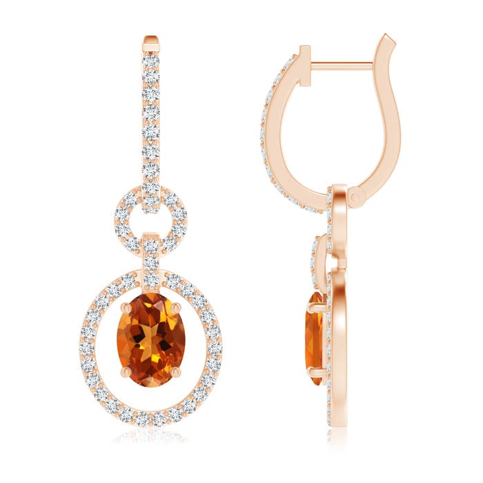 AAAA - Citrine / 2.12 CT / 14 KT Rose Gold