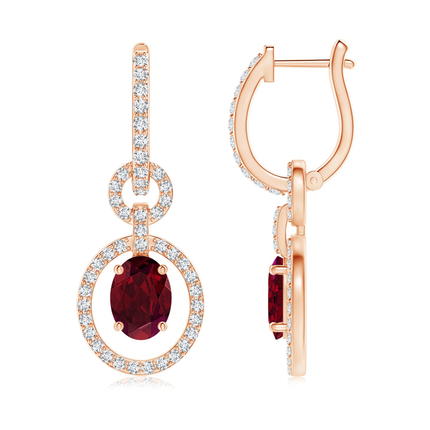 AA - Garnet / 2.42 CT / 14 KT Rose Gold