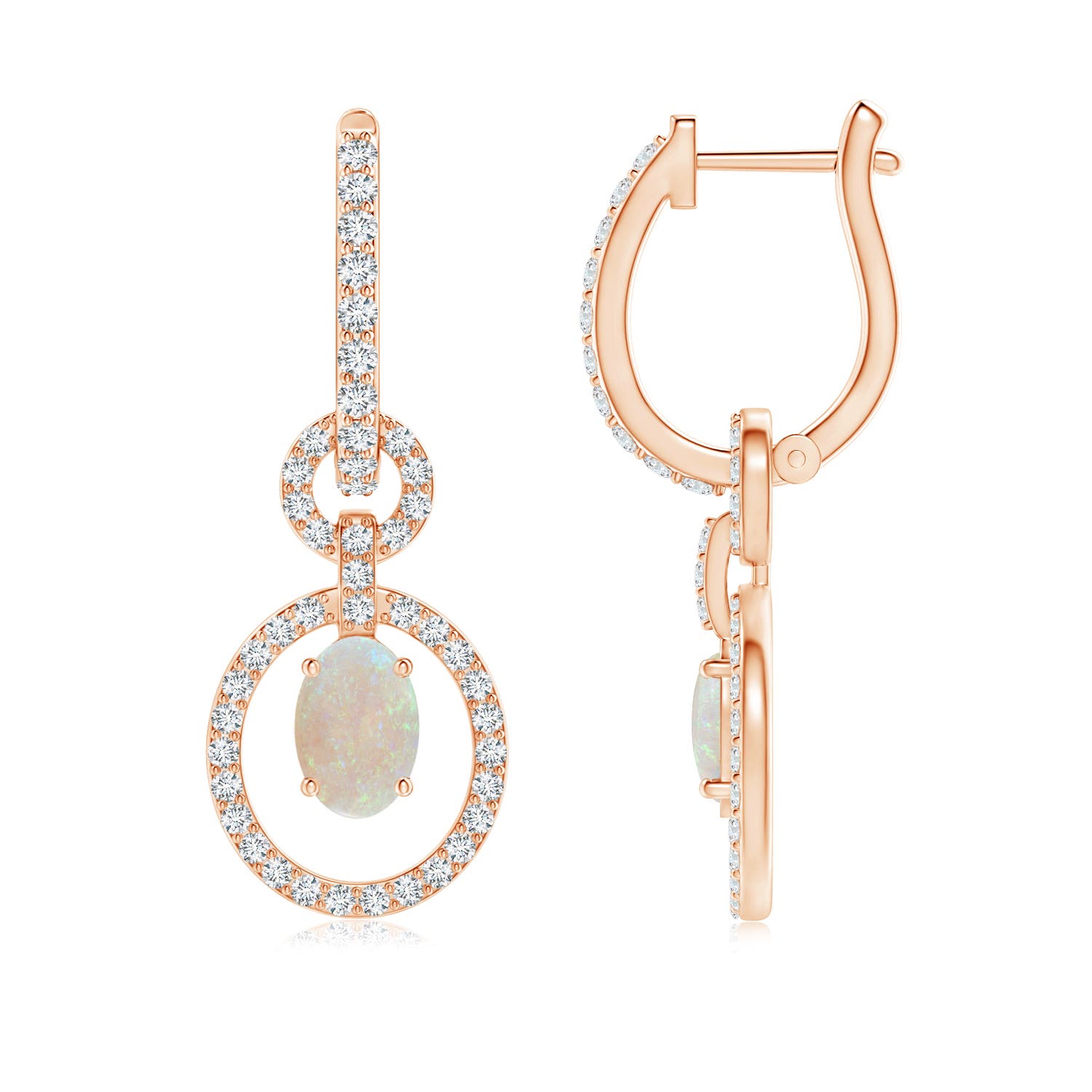 AA - Opal / 1.11 CT / 14 KT Rose Gold