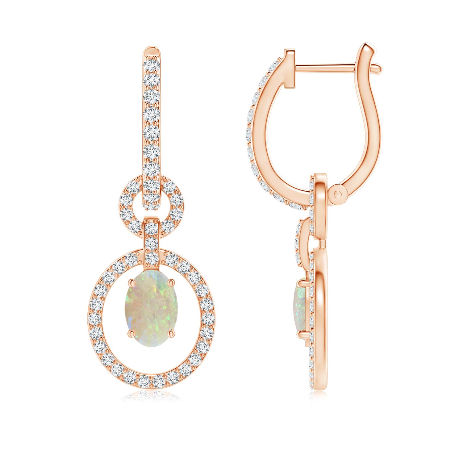 AAA - Opal / 1.11 CT / 14 KT Rose Gold