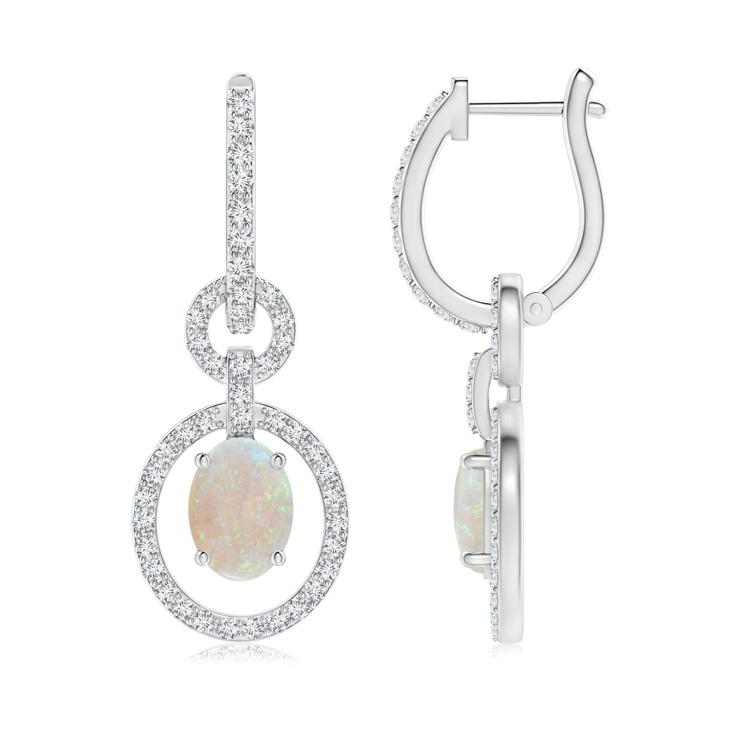 AA - Opal / 1.52 CT / 14 KT White Gold