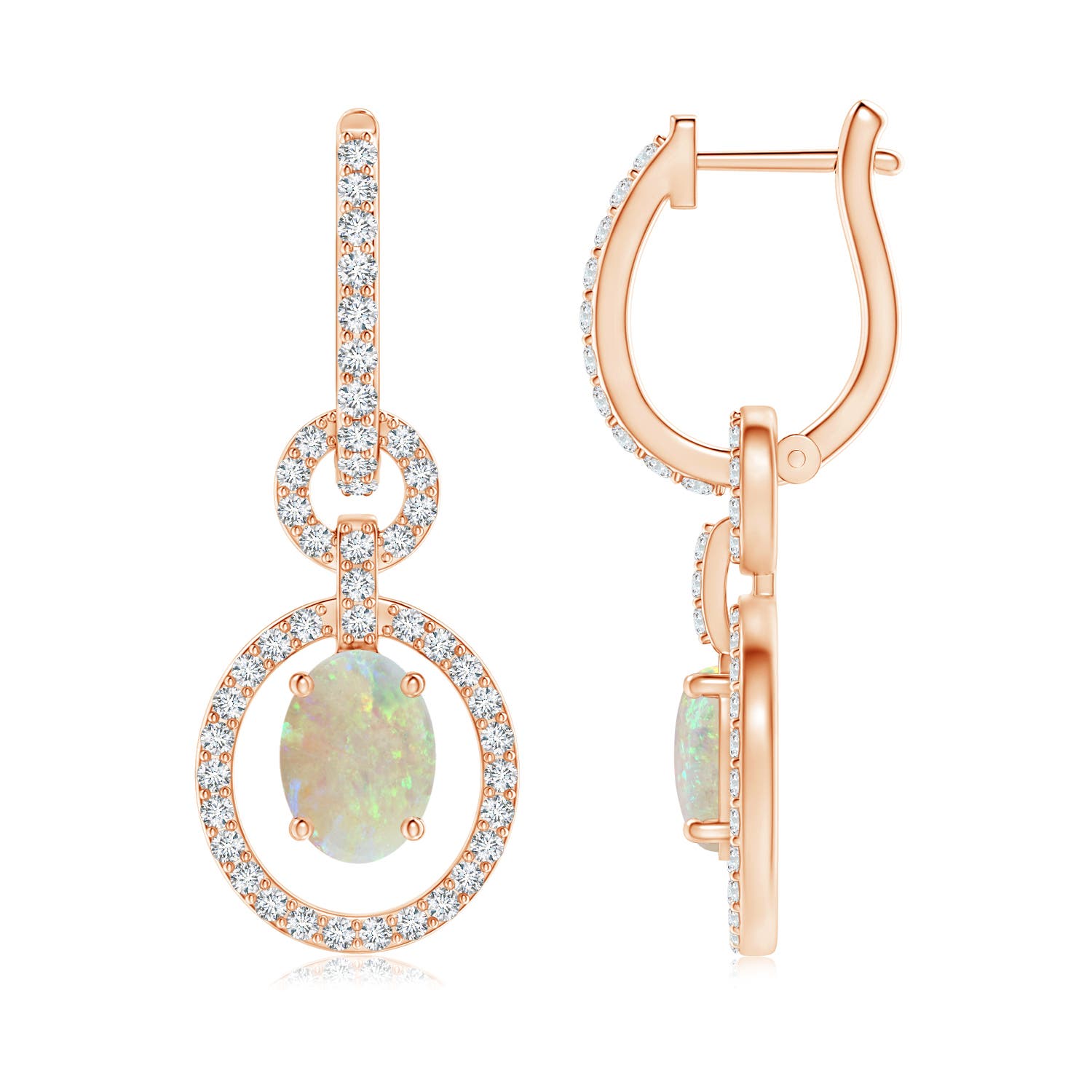 AAA - Opal / 1.52 CT / 14 KT Rose Gold