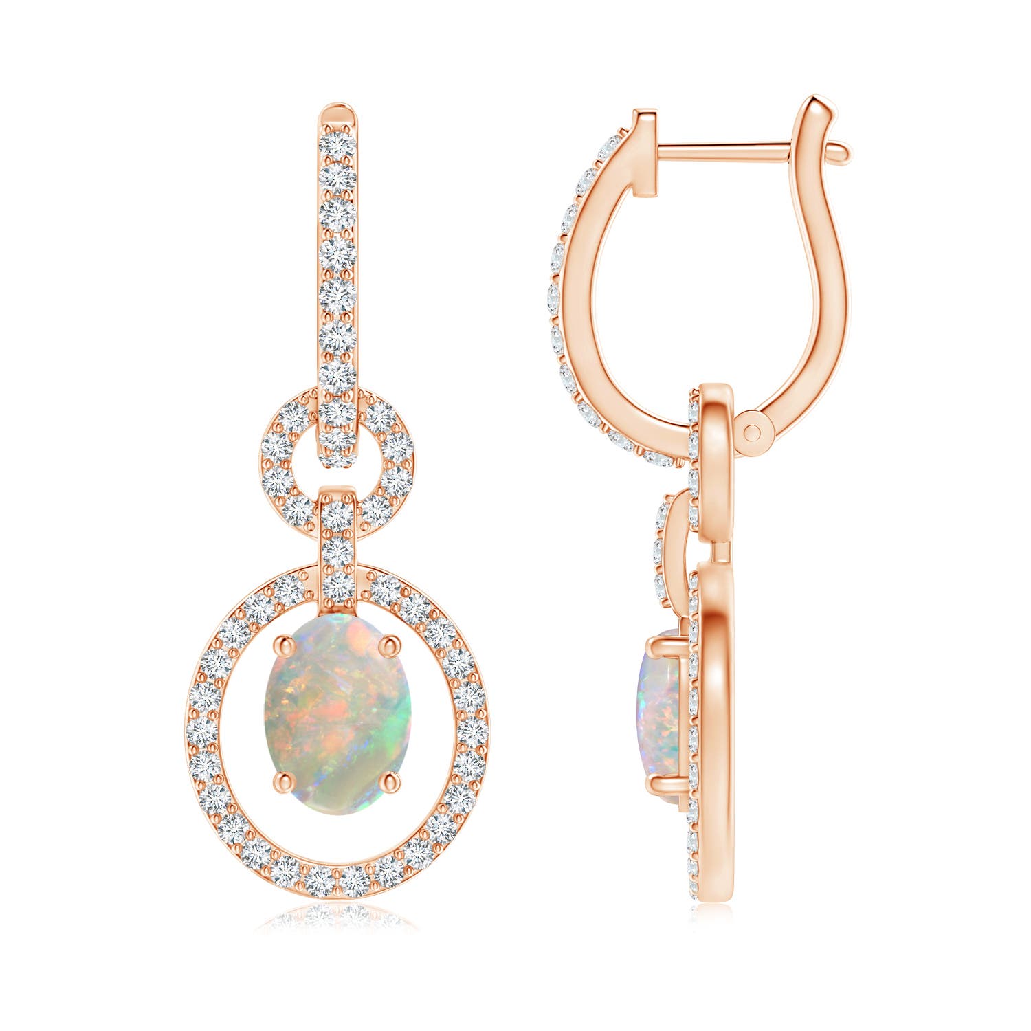 AAAA - Opal / 1.52 CT / 14 KT Rose Gold